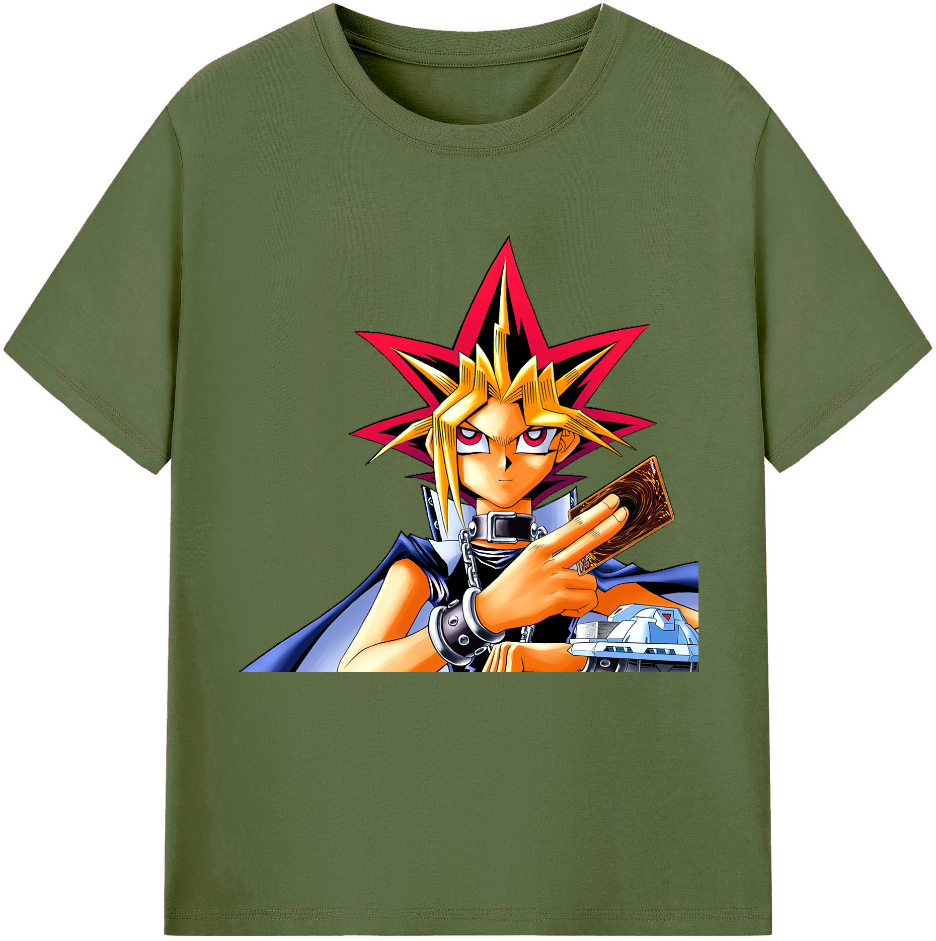 （画像用） 遊☆戯☆王 Yu-Gi-Oh! 綿100％半袖Tシャツ（フロントプリント）